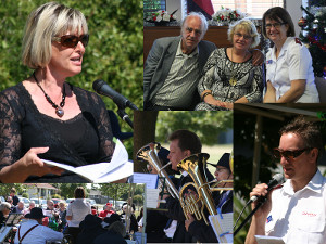 montage of pictures from the Hei Hei Community Carols 2014